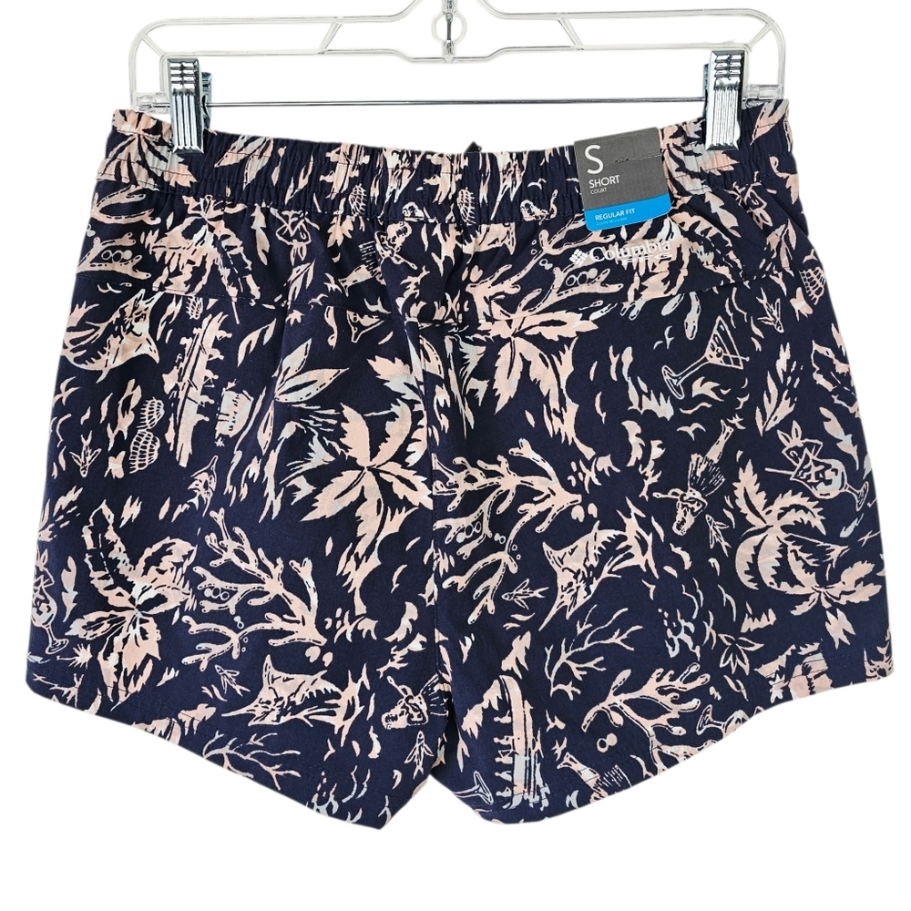 Columbia PFG Womenn's Rugged Water Printed Hiking Shorts NWT Small - Picture 3 of 9